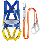 Full Body Work Harness, Universal Full Body Protection with Dorsal D-ring and Mating Buckle Legs