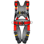 Safety Harness Fall Protection Kit with Shock Absorbing Lanyard & Suspension Trauma Safety Straps Upgrade Quick Buckles, Roofing Harness Construction Harness