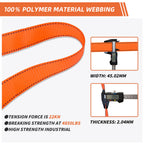 Universal Full Body Fall Protection Safety Harness with Dorsal D-Ring and Mating Buckle Legs, Roofing Harness Construction Harness