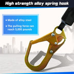 Fall Protection Retractable Lanyard - Fall Arrest System, Industrial Safety Lanyard for Roofing & Construction Positioning, ANSI/OSHA Compliant Lifeline