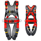 Safety Harness Fall Protection Kit with Shock Absorbing Lanyard & Suspension Trauma Safety Straps Upgrade Quick Buckles, Roofing Harness Construction Harness