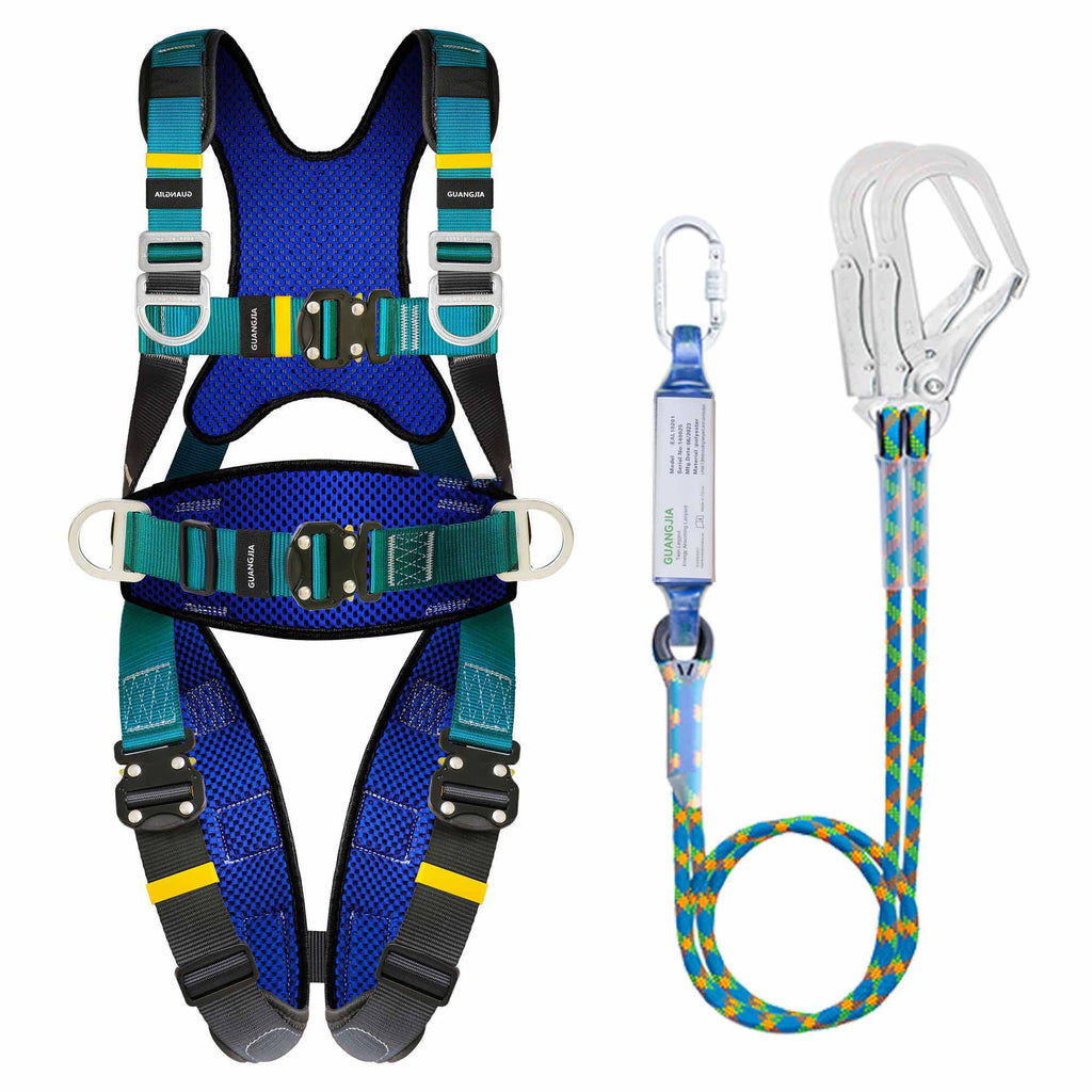 full-body-safety-harness-kit-green